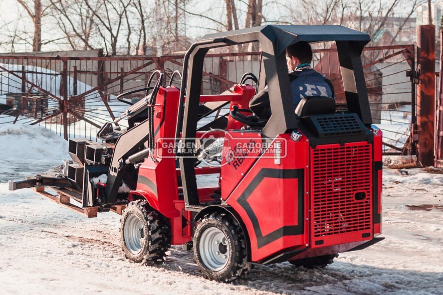Вилы погрузочные RED 105 см. для мини-погрузчика, 148 кг.