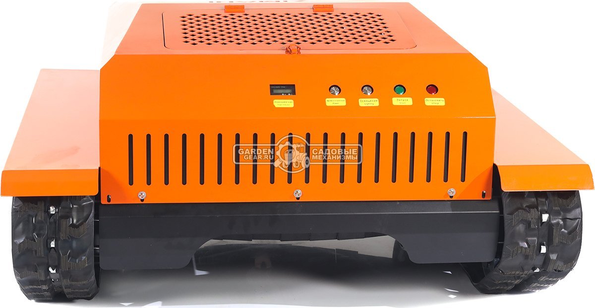 Робот газонокосилка для высокой травы и кошения склонов ZimAni RLM100 с дистанционным управлением (PRC, 90 см, Loncin 764 см3, 334 кг)