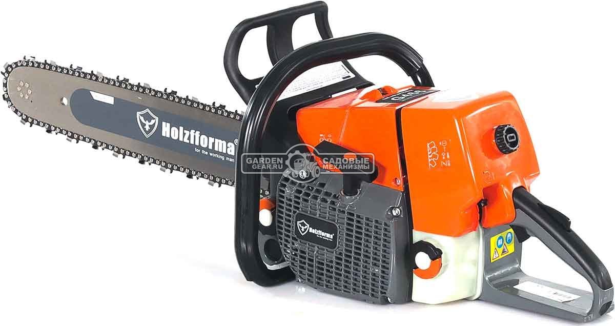 Бензопила Holzfforma G466 20" (PRC, 76,5 куб.см., 4,5 кВт/6,0 л.с., 3/8", 1,6 мм., 72E, 6,5 кг.)