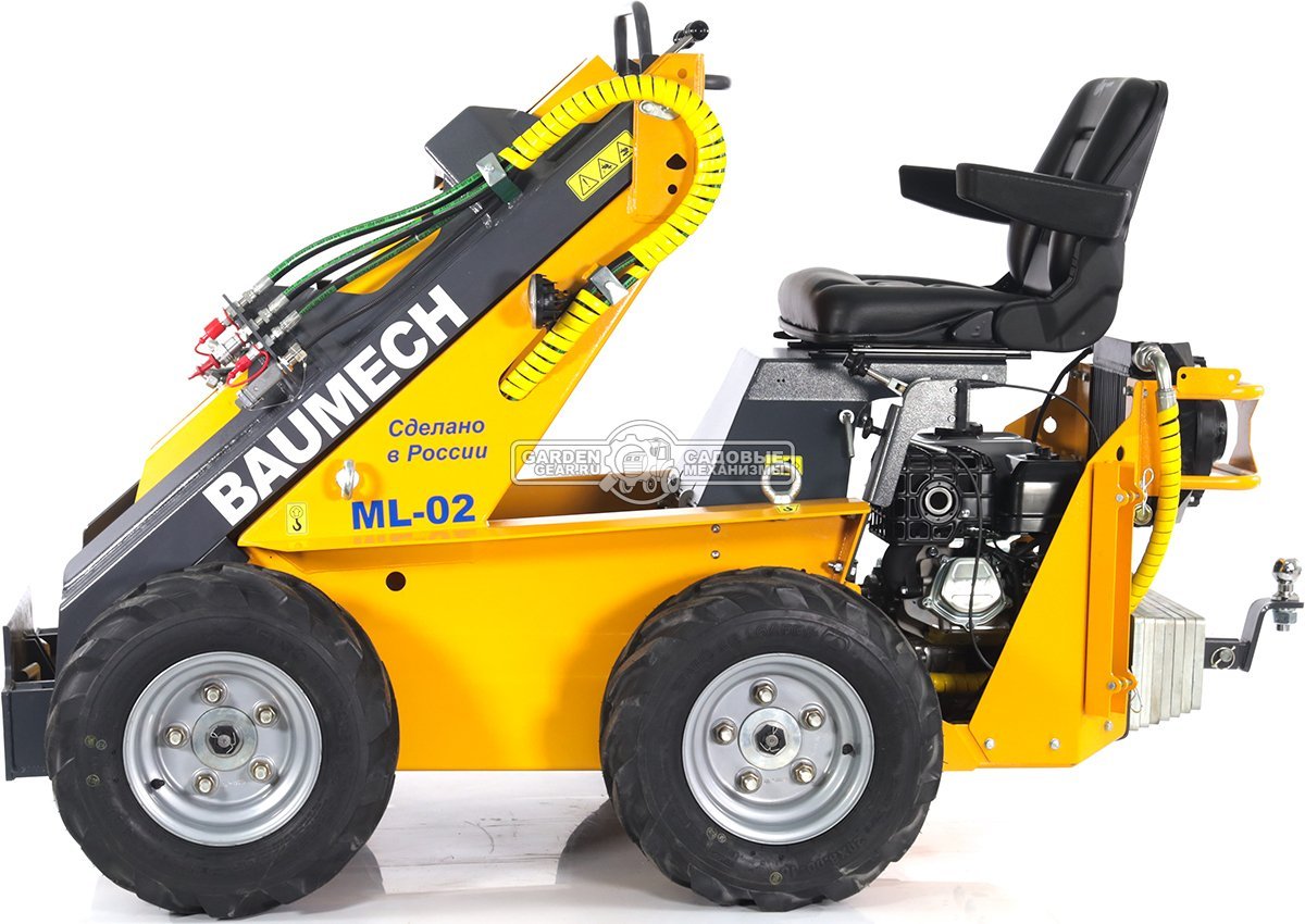 Универсальная машина мини-погрузчик Baumech ML-02 с двигателем Zongshen GB460E