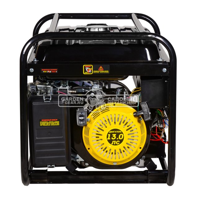 Бензиновый генератор Huter DY6500LXA с автозапуском (PRC, Huter 337 см3, 220 В, 5 кВт, 25 л, 80.9 кг)