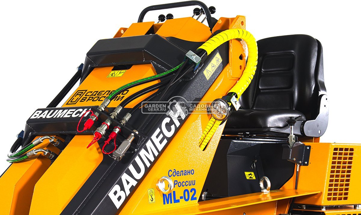 Универсальная машина мини-погрузчик Baumech ML-02 Pro с двигателем Zongshen GB750 EFI V-Twin инжектор