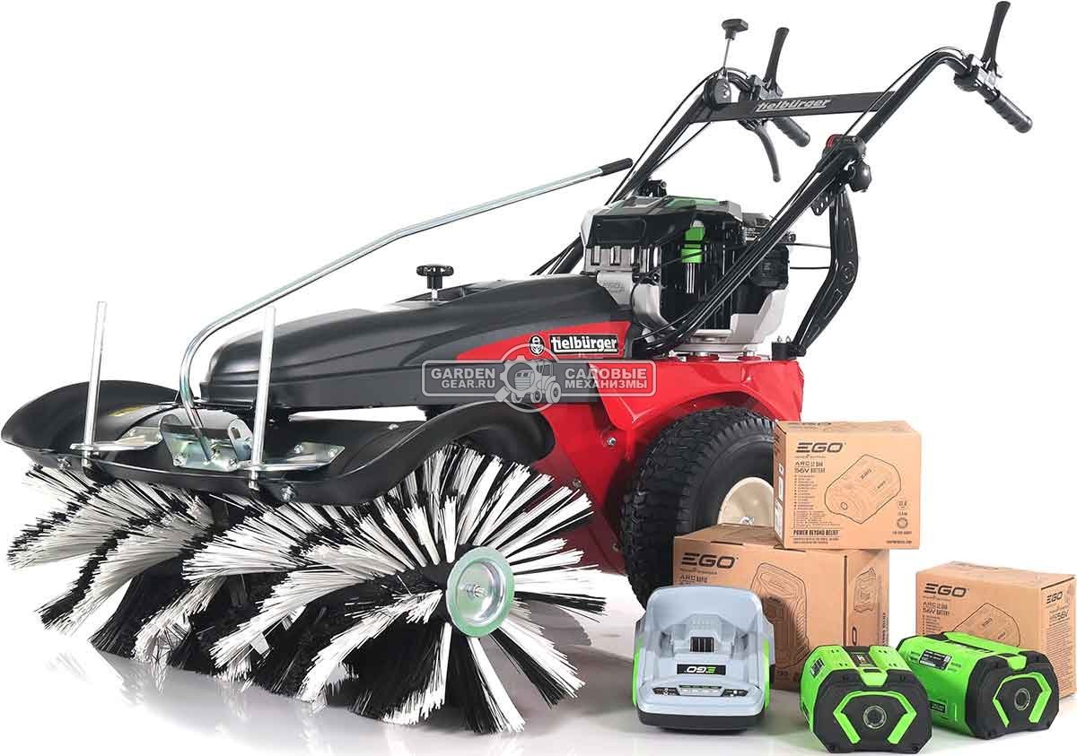 Аккумуляторная подметальная машина Tielbuerger TK48 Pro Akku SET c 2 АКБ и ЗУ (GER, 2х56В, ширина 100 см, диаметр 40 см, 3 вперед/1 назад, 103 кг.)