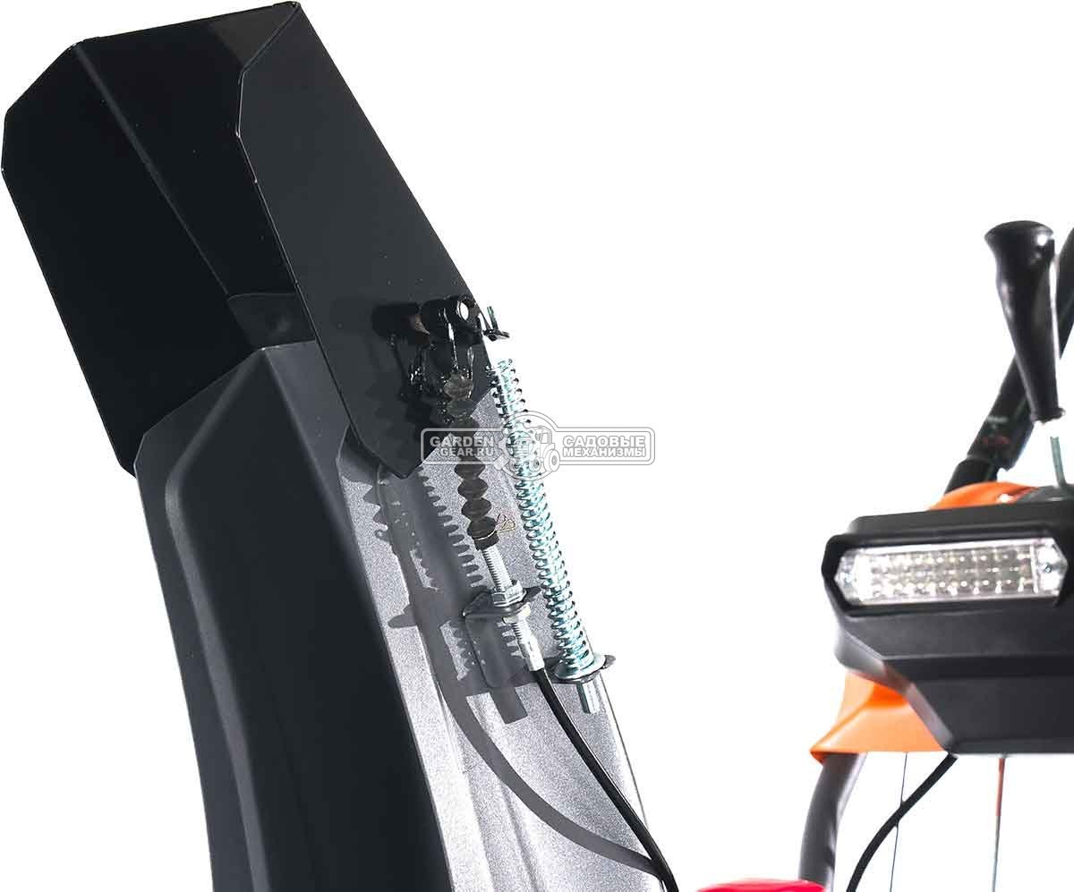 Снегоуборщик Villartec WB9071E MY2024 (PRC, 71 см, Loncin 252 см3, эл/стартер 220В, фара, подогр. рукояток, разблокировка колес, скорости 6/2, 105 кг)