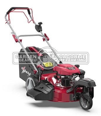 Газонокосилка бензиновая Expert-bis L51S-3W с поворотным колесом (PRC, 51 см, Ducar 170 см3, сталь, 4 в 1, 65 л, 36 кг)