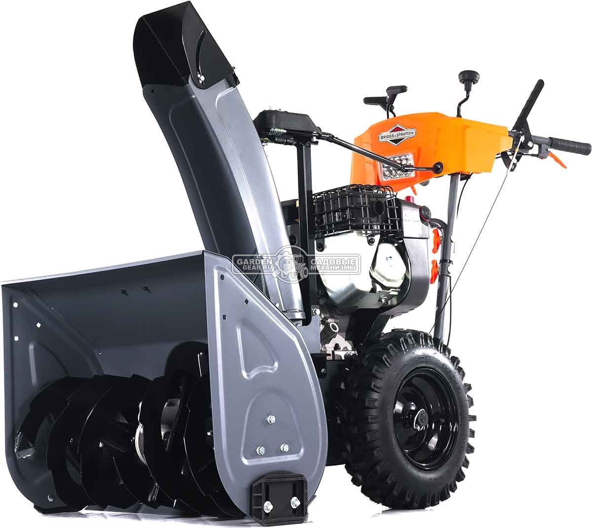 Снегоуборщик Villartec WB1070E (PRC, 70 см, B&S 306 см3, эл/стартер 220В, фара, подогрев рукояток, разблокировка колес, скорости 6/2, 109 кг)