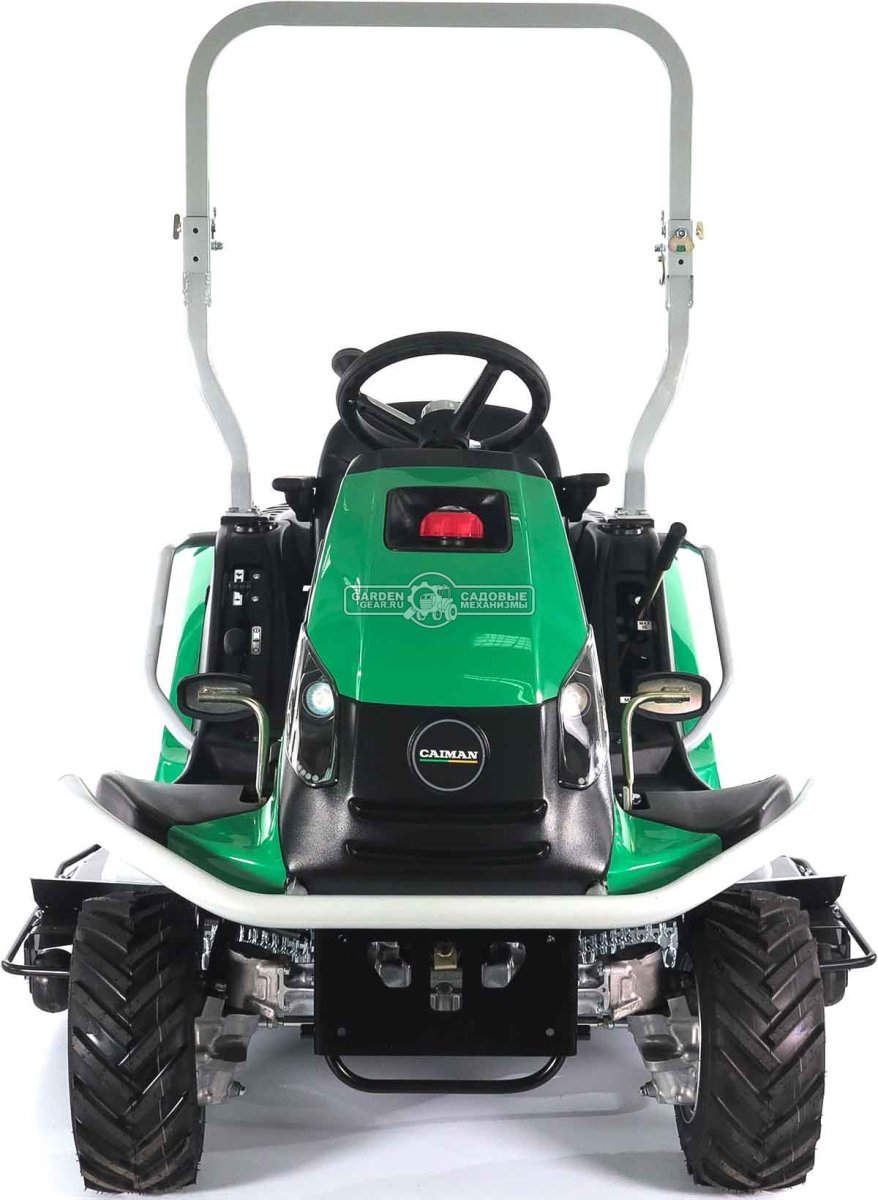 Садовый трактор для высокой травы и работы на склонах Caiman Anteo 4WD 137D2K (CZE, Kawasaki FS730 V-Twin, 726 куб.см., 132 см, дифференциал, 427 кг.)