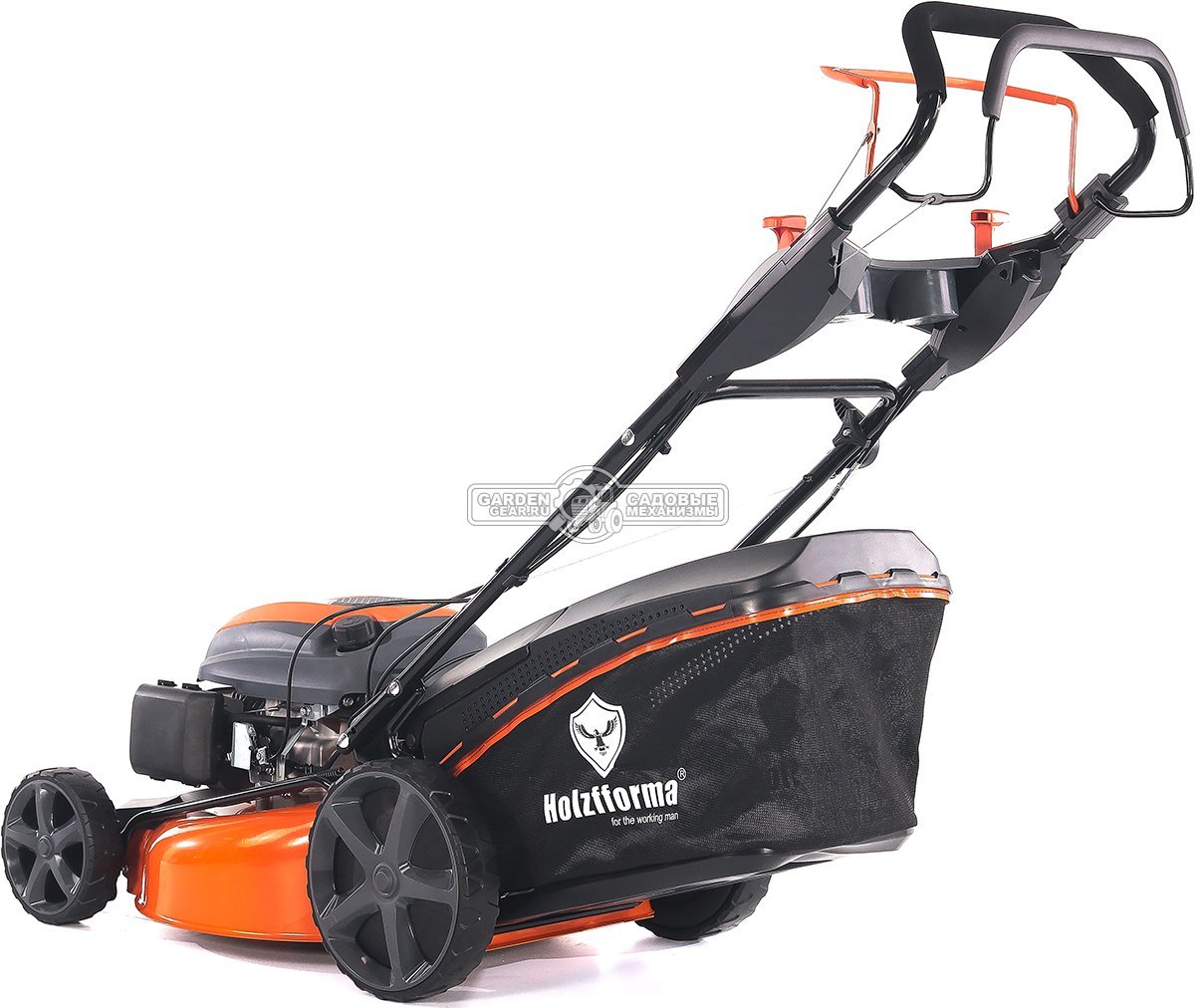 Газонокосилка бензиновая Holzfforma LC251V (PRC, 51 см, 196 см3, 3 в 1, Quattro Blade, вариатор, 65 л, 35 кг)