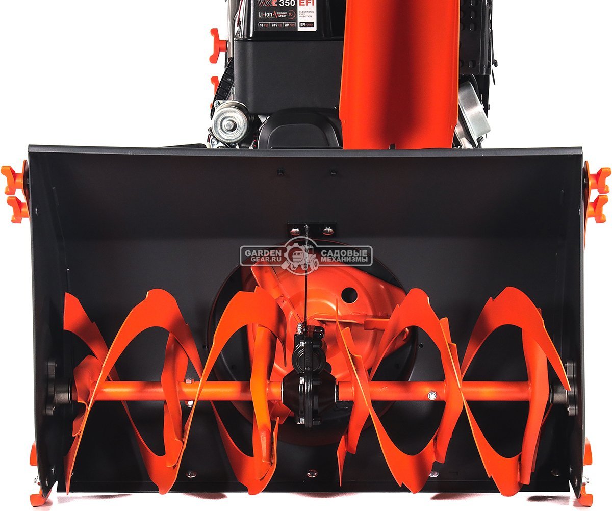 Снегоуборщик Daewoo DAST 430 (EFI) гусеничный (PRC, 76 см, Daewoo WXE 350 EFI, 310 см3, запуск от аккумулятора, фара, гусеницы Arctic track, 125 кг.)