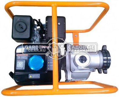 Мотопомпа бензиновая Villartec GP80 для чистой воды (PRC, 212 куб.см., 60 м3/час, 3", 26 м, 25 кг)