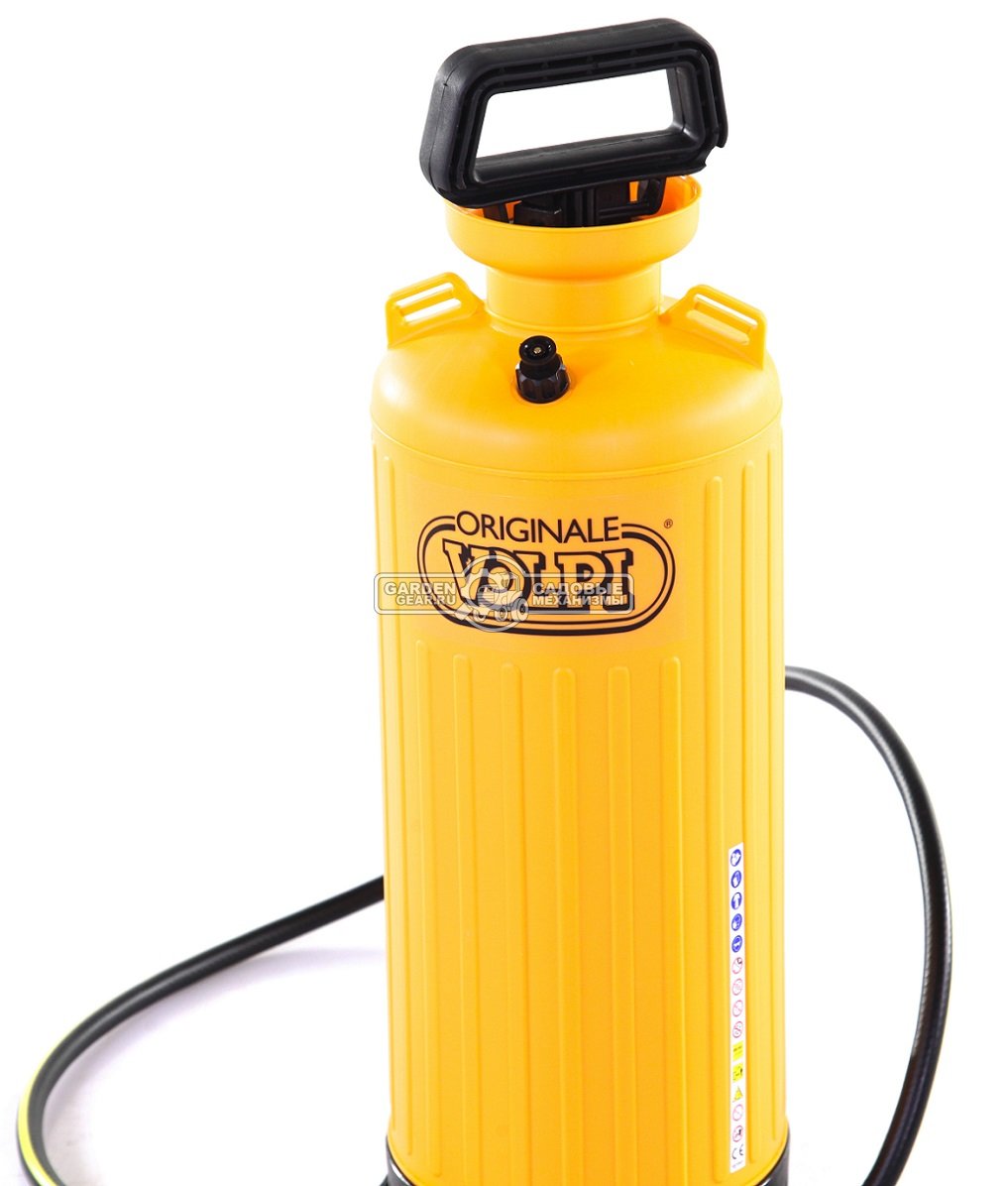 Опрыскиватель Volpi Garden 8 (ITA, 8 л., 3 бар, плечевой ремень, телескопическая штанга 1,1 м., 2 кг.)