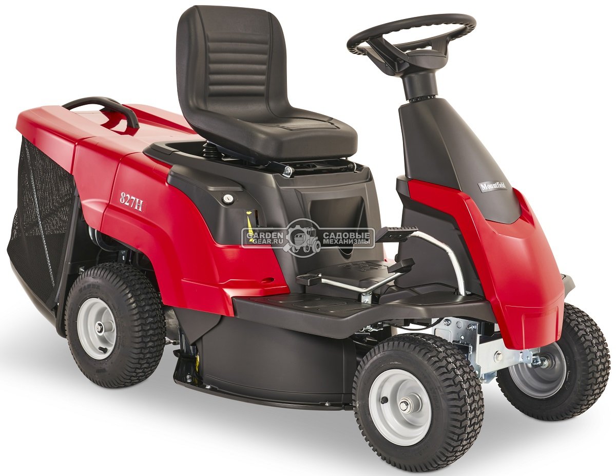 Садовый минирайдер Mountfield 827H (PRC, Stiga ST 250 ES, 224 куб.см., гидростатика, травосборник 150 л., ширина кошения 66 см., 130 кг.)