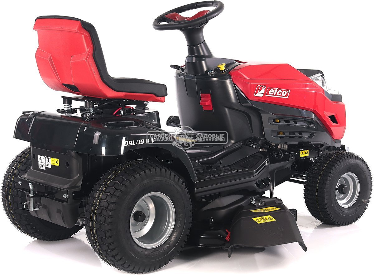 Садовый трактор Efco EF 109L/19 KV (PRC, Emak K 1900 V-Twin, 586 см3, 108 см, боковой выброс, гидростатика, 175 кг.)