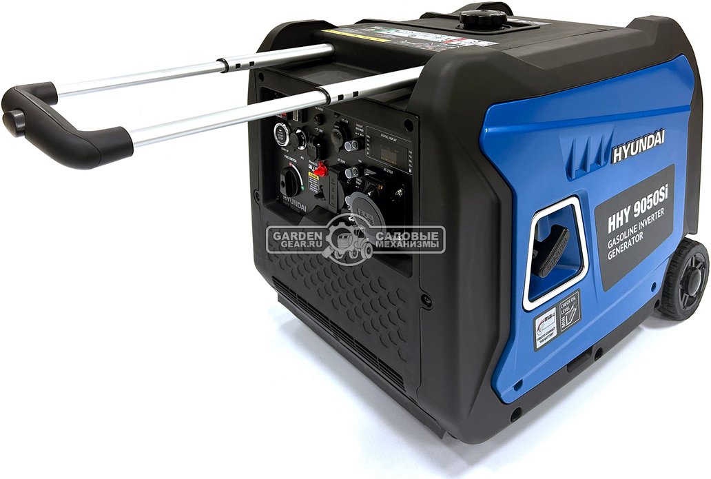 Бензиновый генератор инверторный Hyundai HHY 9050Si с дистанционным запуском с пульта ДУ (PRC, Hyundai, 312 см3, 6.0/6.3 кВт, 13.5 л, 53 кг)
