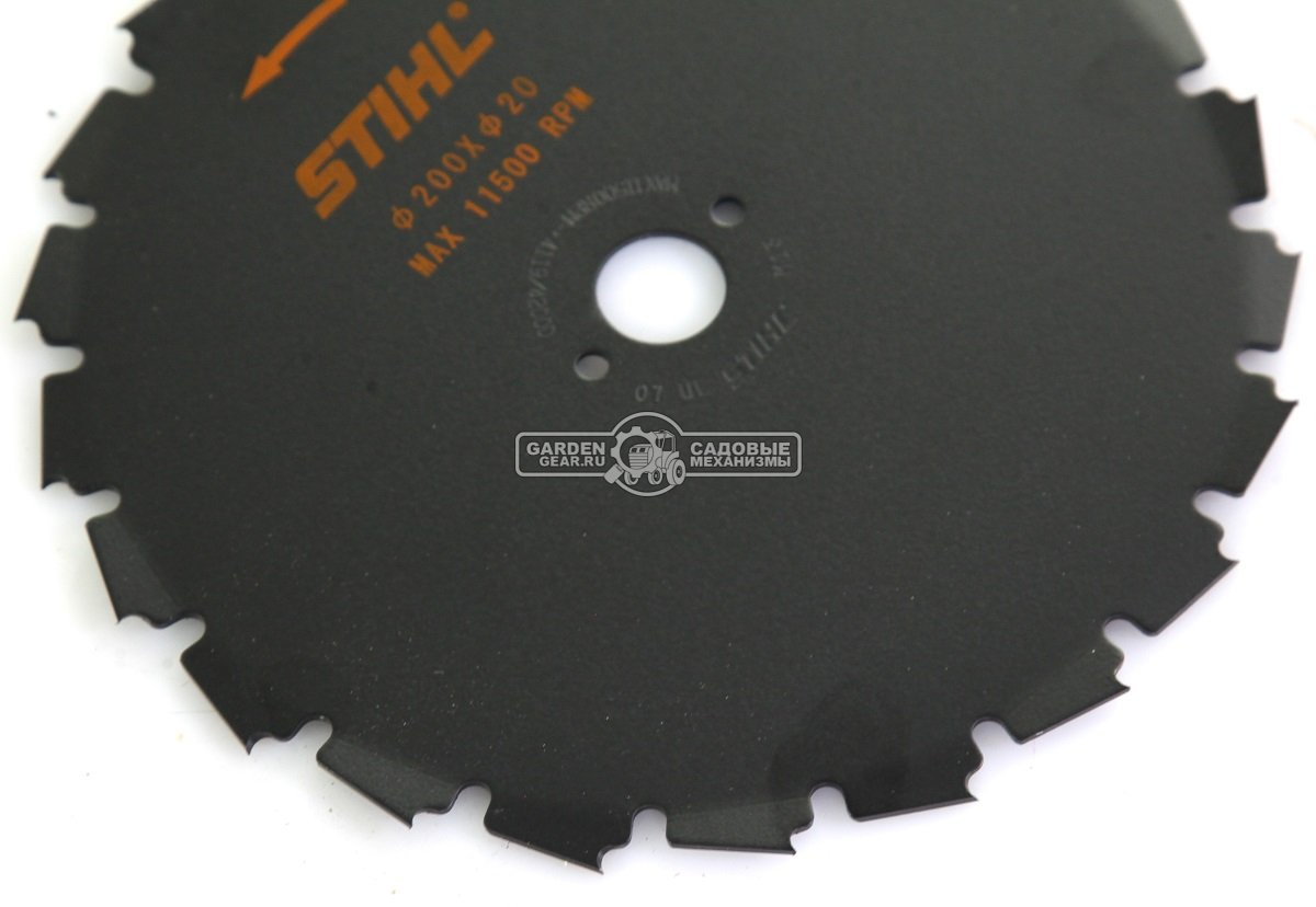 Пильный диск Stihl Woodcut KSB 22Z 200 мм., с долотообразными зубьями, для FS 350 - 490 для пиления (посадочный диаметр 20 мм.)