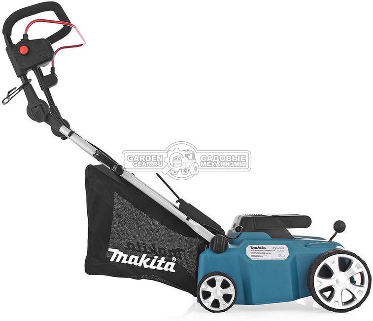 Вертикуттер - аэратор электрический Makita UV3600 (PRC, 1800 Вт, 36 см, ножи, пластик, 40 л, 15.3 кг)