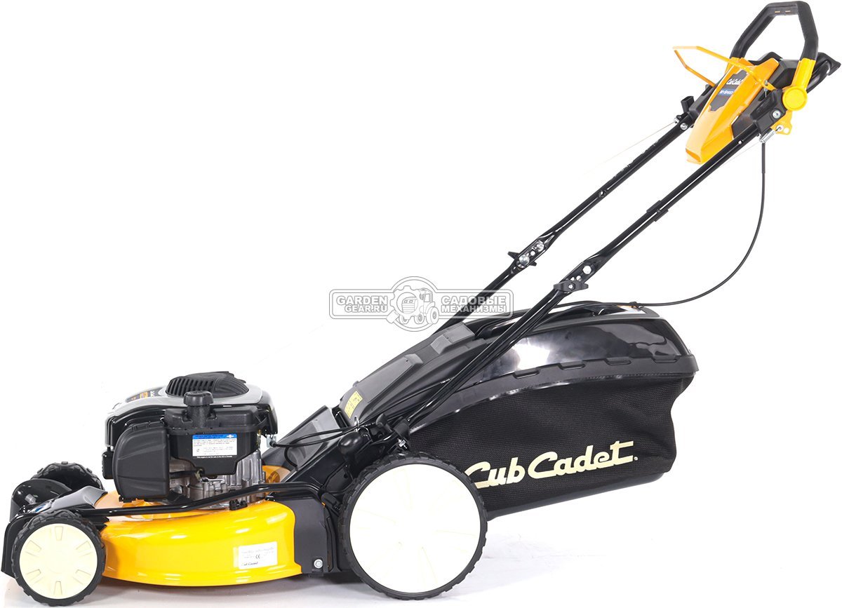 Газонокосилка бензиновая Cub Cadet LM3 CR46S (HUN, 46 см., B&S 575EX, 140 куб.см., сталь, 60 л., вариатор MySpeed, 4 в 1, 34 кг.)