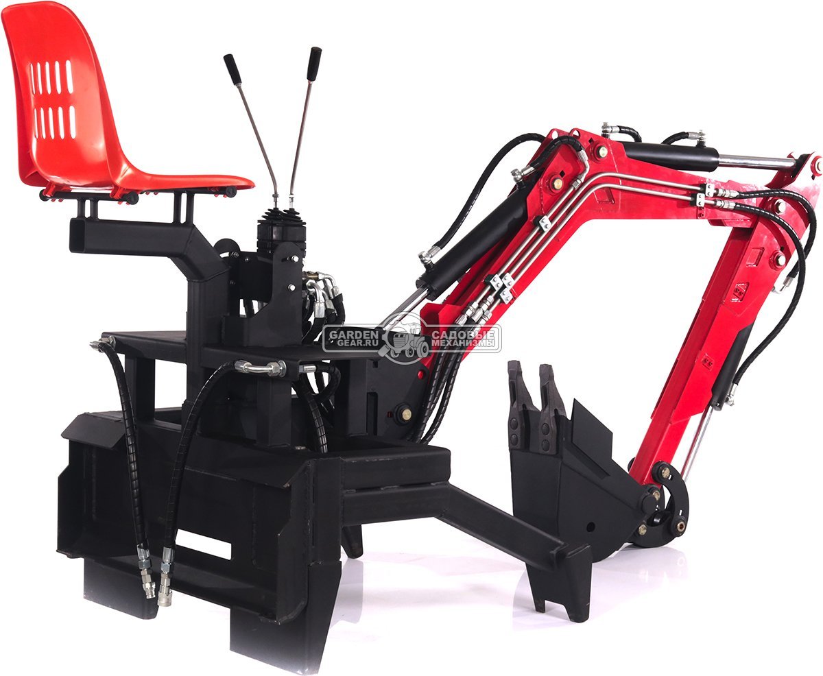Экскаватор навесной RED для мини-погрузчика 348 кг.