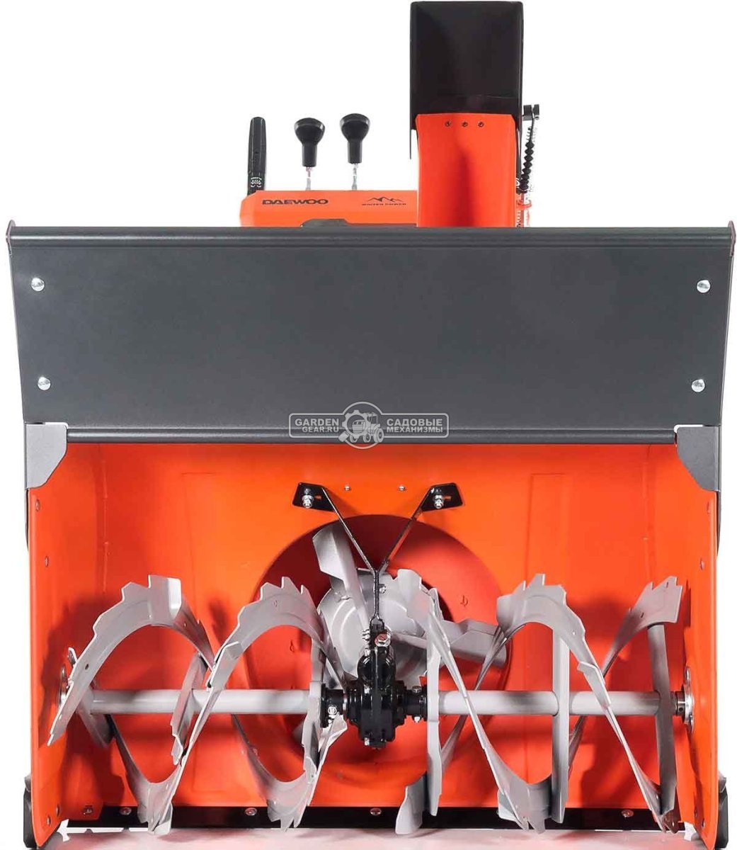 Снегоуборщик Daewoo DAST 1590 гусеничный (PRC, 88 см., Daewoo, 420 см3, эл/стартер 220В, фара, 3-х угольные гусеницы, 140 кг.)