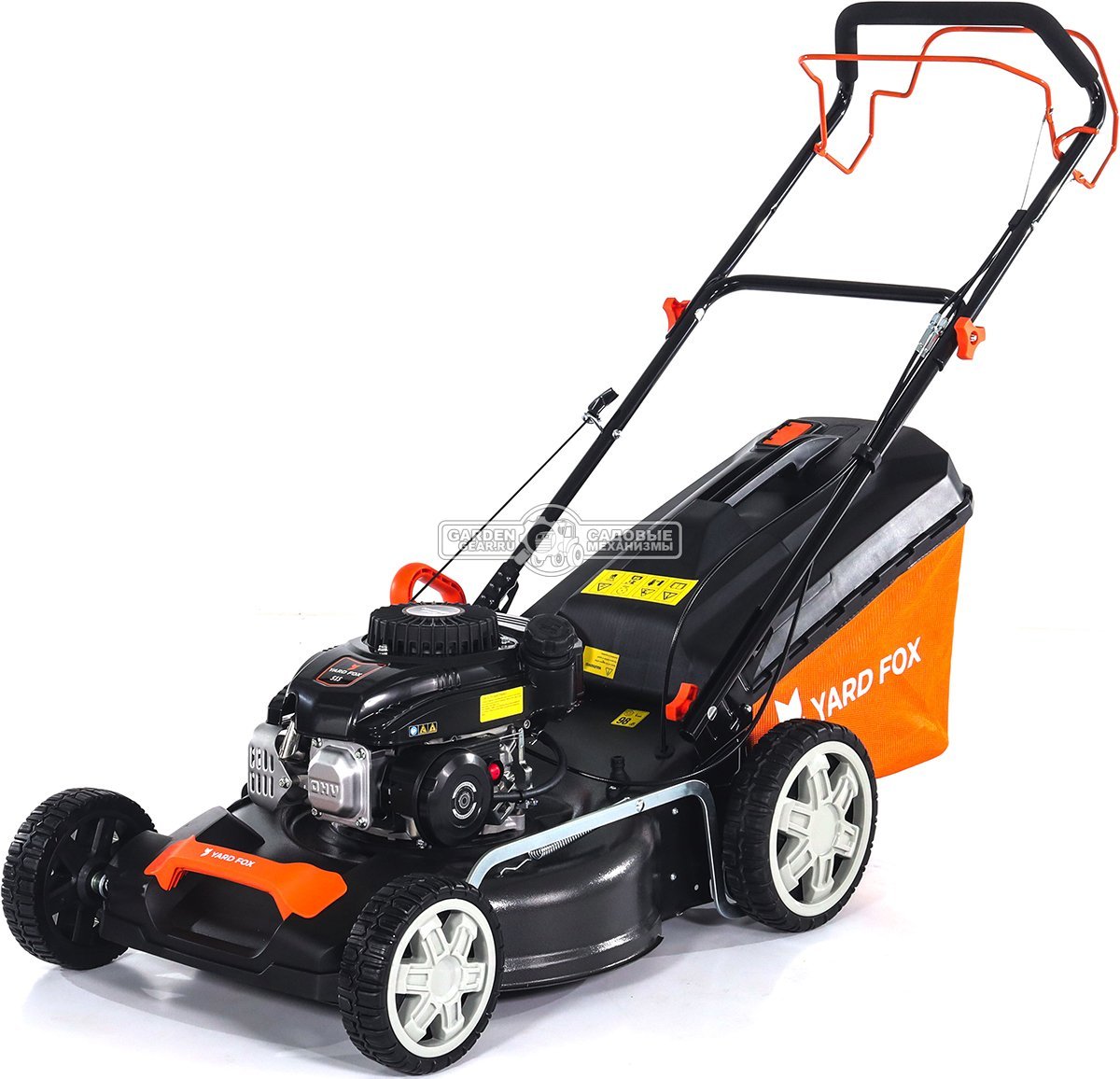 Газонокосилка бензиновая Yard Fox 51S (PRC, 51 см, Zongsheng NP170, 171 см3, 3 в 1, сталь, 65 л, 34.5 кг)