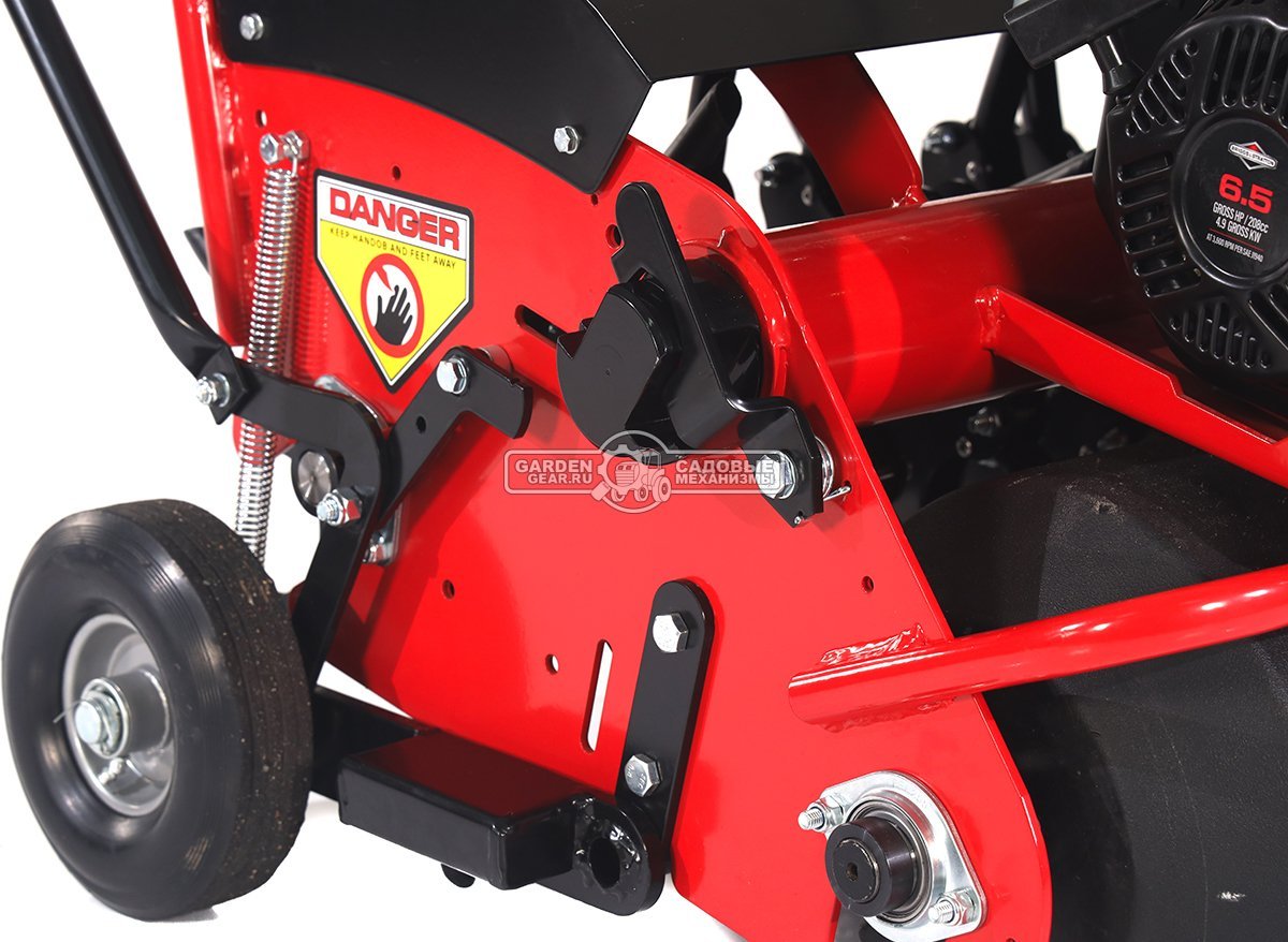 Аэратор бензиновый Zimani Lawn Core 26 (PRC, 66 см, B&S XR 6.5 л.с., сталь, прикаточный валик + пустотелые трубки, 130 кг)