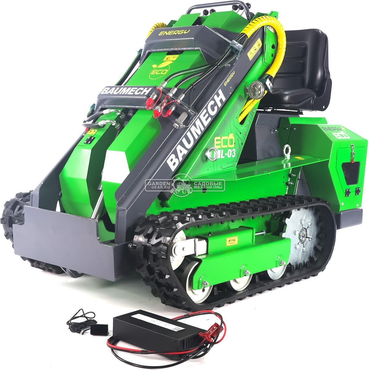 Универсальная машина мини-погрузчик Baumech ML-03 Eco с электродвигателем