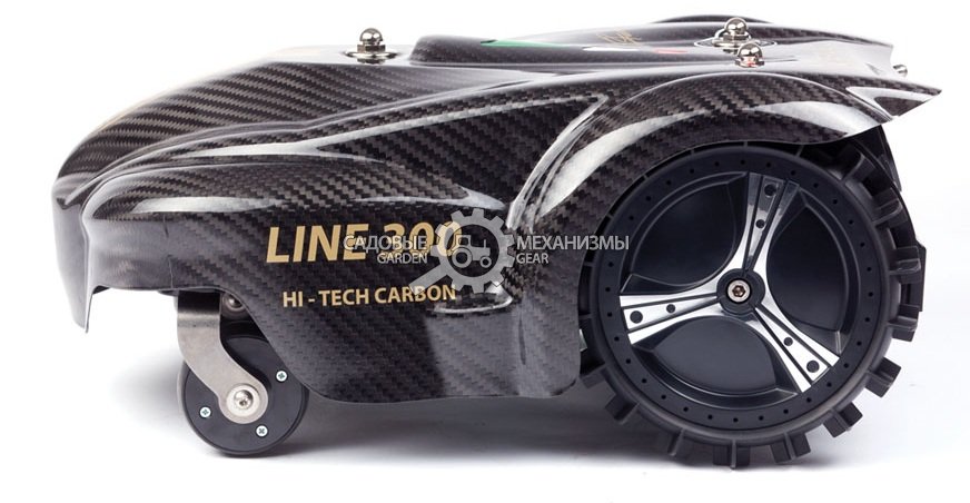 Газонокосилка робот Caiman Ambrogio L300 Carbon (площадь газона до 6000 м2, сенсорный пульт)