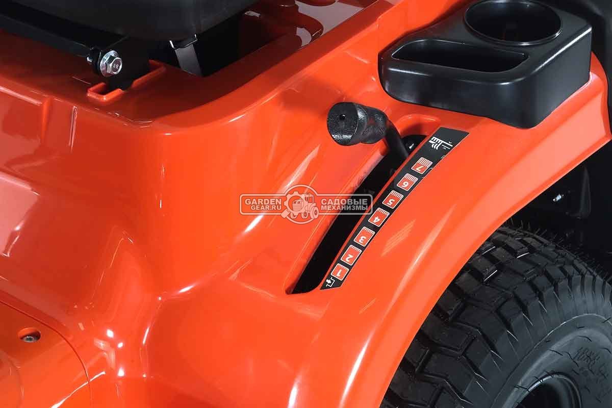 Садовый трактор Yard Fox T 102RDH (PRC, Loncin LC2P73F, 586 куб.см., гидростатика, травосборник 245 л, ширина кошения 102 см, 196 кг)