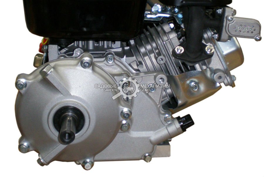 Бензиновый двигатель Lifan 168F-H (PRC, 6.5 л.с., 196 см3. диам. 20 мм шпонка, редуктор, 18 кг)