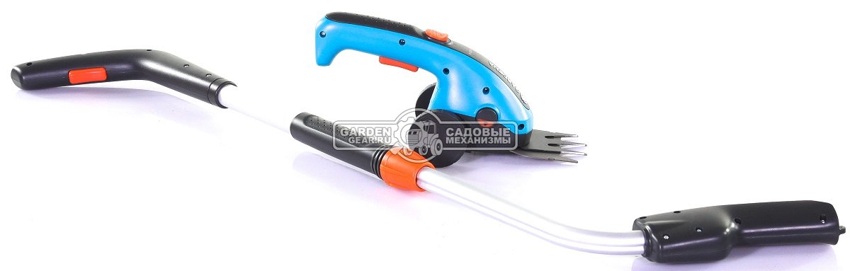 Ножницы для газонов аккумуляторные + телескопическая рукоятка Gardena ClassicCut Li (PRC, 3.6В, 2.5 А/ч, Li-on, 1.1 кг)