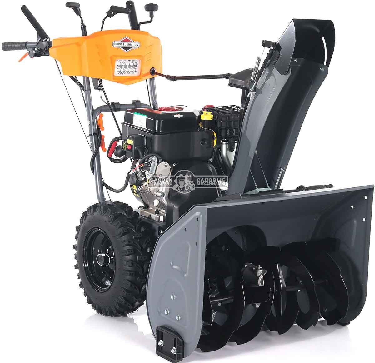 Снегоуборщик Villartec WB1070E (PRC, 70 см, B&S 306 см3, эл/стартер 220В, фара, подогрев рукояток, разблокировка колес, скорости 6/2, 109 кг)