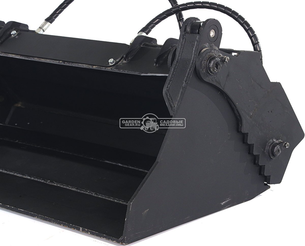 Ковш челюстной RED 130 см. для мини-погрузчика, 170 кг.