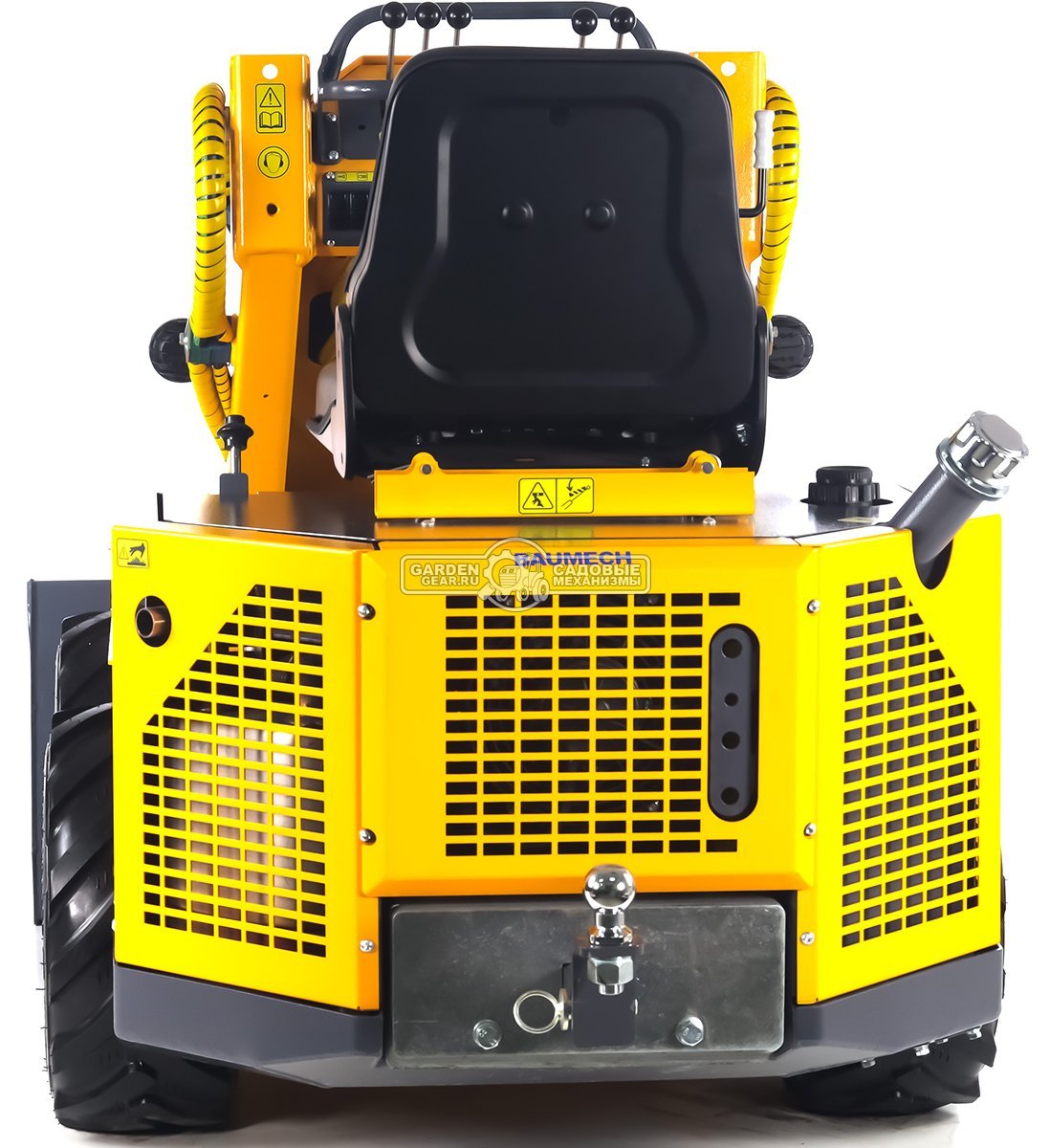 Универсальная машина мини-погрузчик Baumech ML-02 Pro + ковш для снега 120 см. с двигателем Zongshen GB750 V-Twin