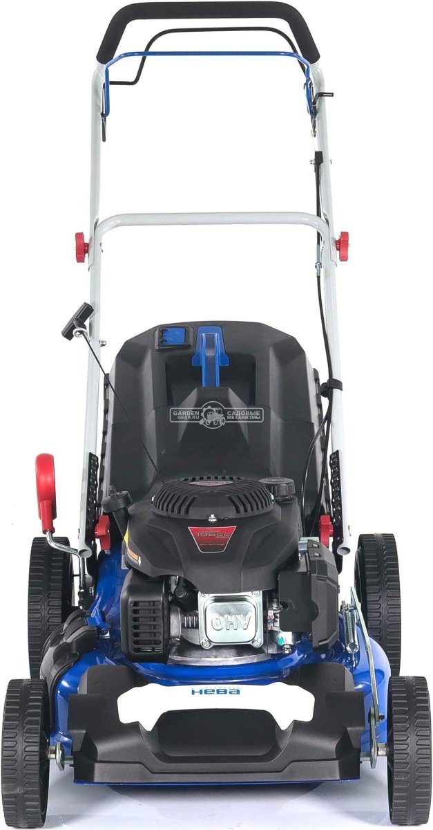 Газонокосилка бензиновая Нева SLP51-LC196 (PRC, 51 см, Нева 196 см3, сталь, 65 л, 3 в 1, 40 кг)