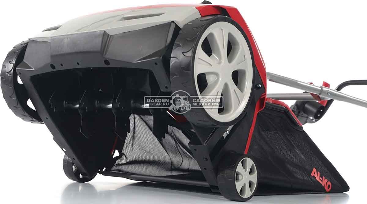 Вертикуттер - аэратор электрический Al-Ko VL 38 E Gudenaa (PRC, 1300 Вт, 38 см, ножи+пружины, пластик, 55 л, 13.8 кг)