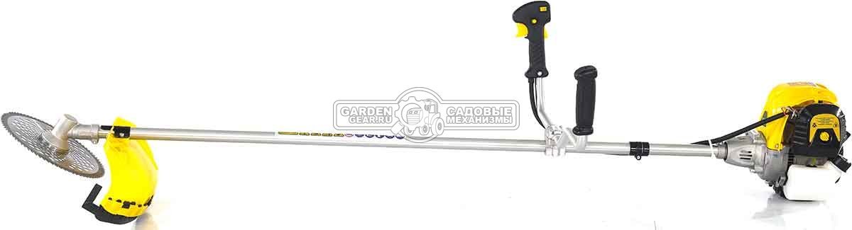 Бензокоса Champion T394FS-2 4-х тактная (PRC, 38.9 см3, 1.2 кВт/1.63 л.с., диск 80Т/255 + леска 2.4 мм, неразборная, 7.7 кг)