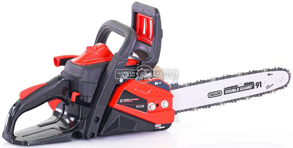 Бензопила Мобил К XC238 Премиум 14" (RUS, 38,5 куб.см., 1,6 кВт/2,2 л.с., Oregon, 3/8", 1,3 мм., 53E, Comfort Start, Walbro, 4,65 кг.)