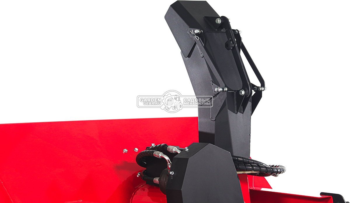 Мини-погрузчик шарнирно сочленённый RED RBF-03 + снегоуборщик + тент + отопитель (Zongshen GB750EFI 30 л.с., до 700 кг., ковш 150 л., 1270 кг.)