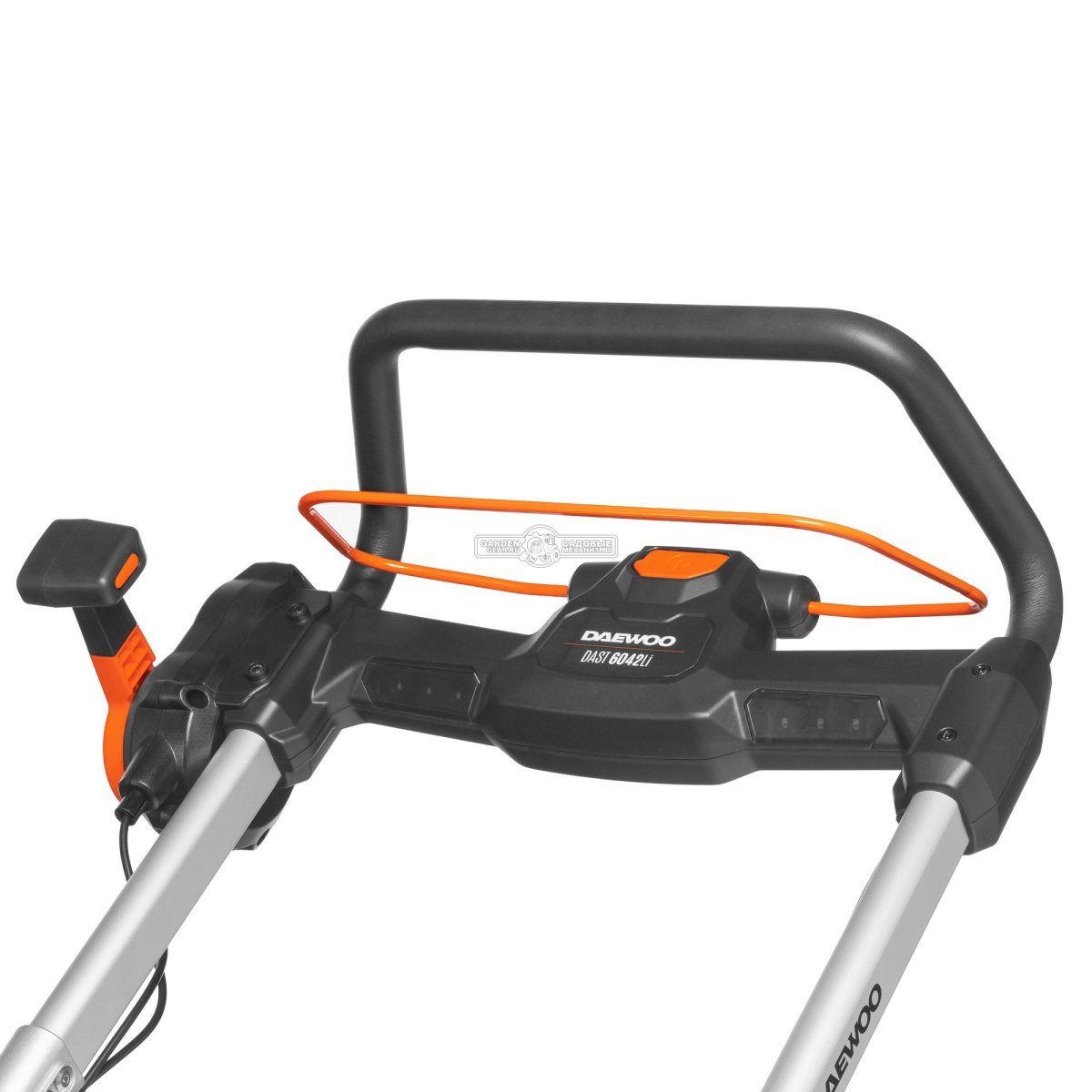 Снегоуборщик аккумуляторный Daewoo DAST 6042Li без АКБ и ЗУ (PRC, BL 2x21В, ширина 51 см, фара, 21 кг)