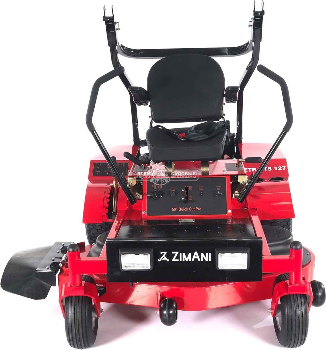 Садовый райдер ZimAni XT5 127 H-Pro с усиленной декой с нулевым радиусом разворота (PRC, Honda GXV690, 688 куб.см, гидростатика, 127 см, 450 кг)