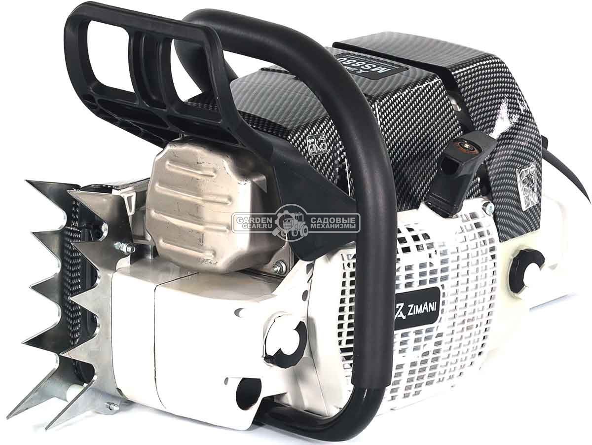 Бензопила ZimAni MS 880 без шины и цепи (PRC, 121.1 куб.см., 6.5 кВт/8.7 л.с., 0.404", 1.6 мм, 11 кг.)