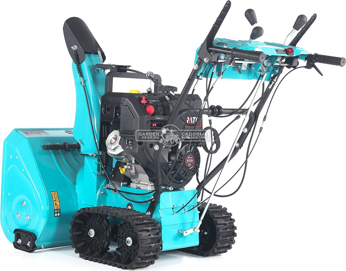 Снегоуборщик Steviman SXT-72 гусеничный (RUS, 72 см, Rato 301 см3, эл/стартер 220В, фара, скорости 6/2, 102 кг)