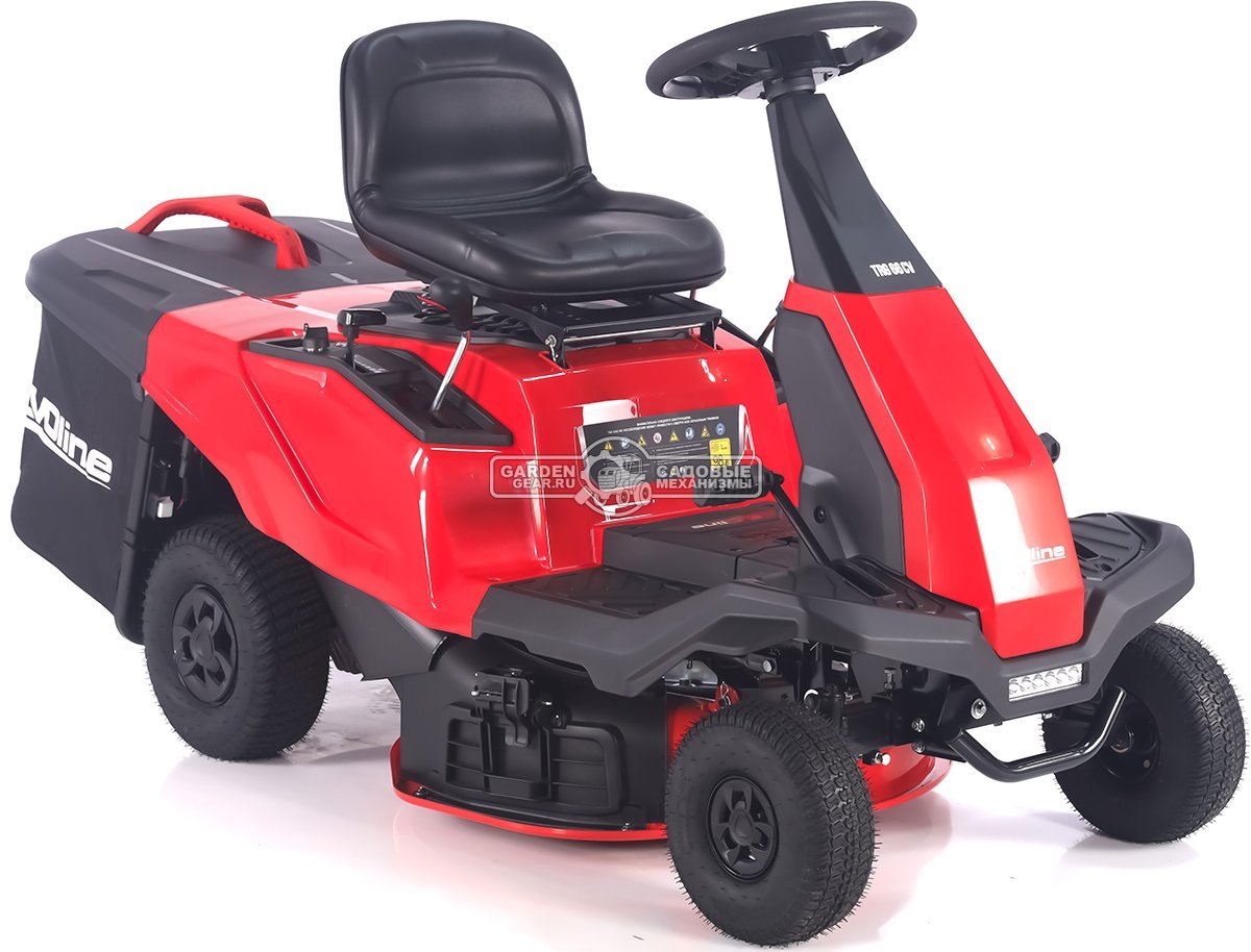 Садовый минирайдер Evoline TRG 66 CV (PRC, EVOline, 224 куб.см., вариатор CVT, травосборник 150 л, ширина кошения 66 см, 3 в 1, 130 кг)