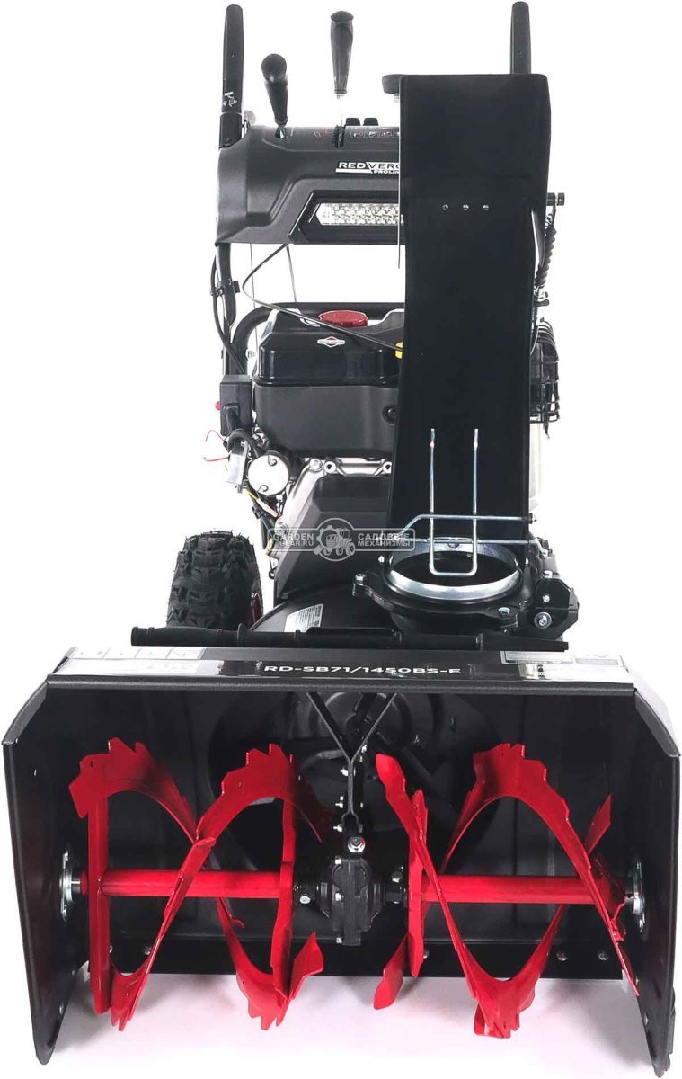 Снегоуборщик RedVerg PROline RD-SB71/1450BS-E (PRC, 71 см, B&S 1450, 306 см3, эл/стартер 220В, фара, подог. рукояток, скорости 6/2, 112 кг)