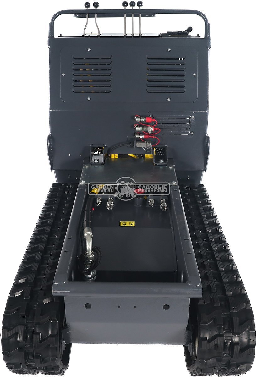 Универсальное гусеничное шасси Baumech под модуль ML-01 или GT-1000 с двигателем Zongshen GB460E с платформой оператора (с электропакетом)