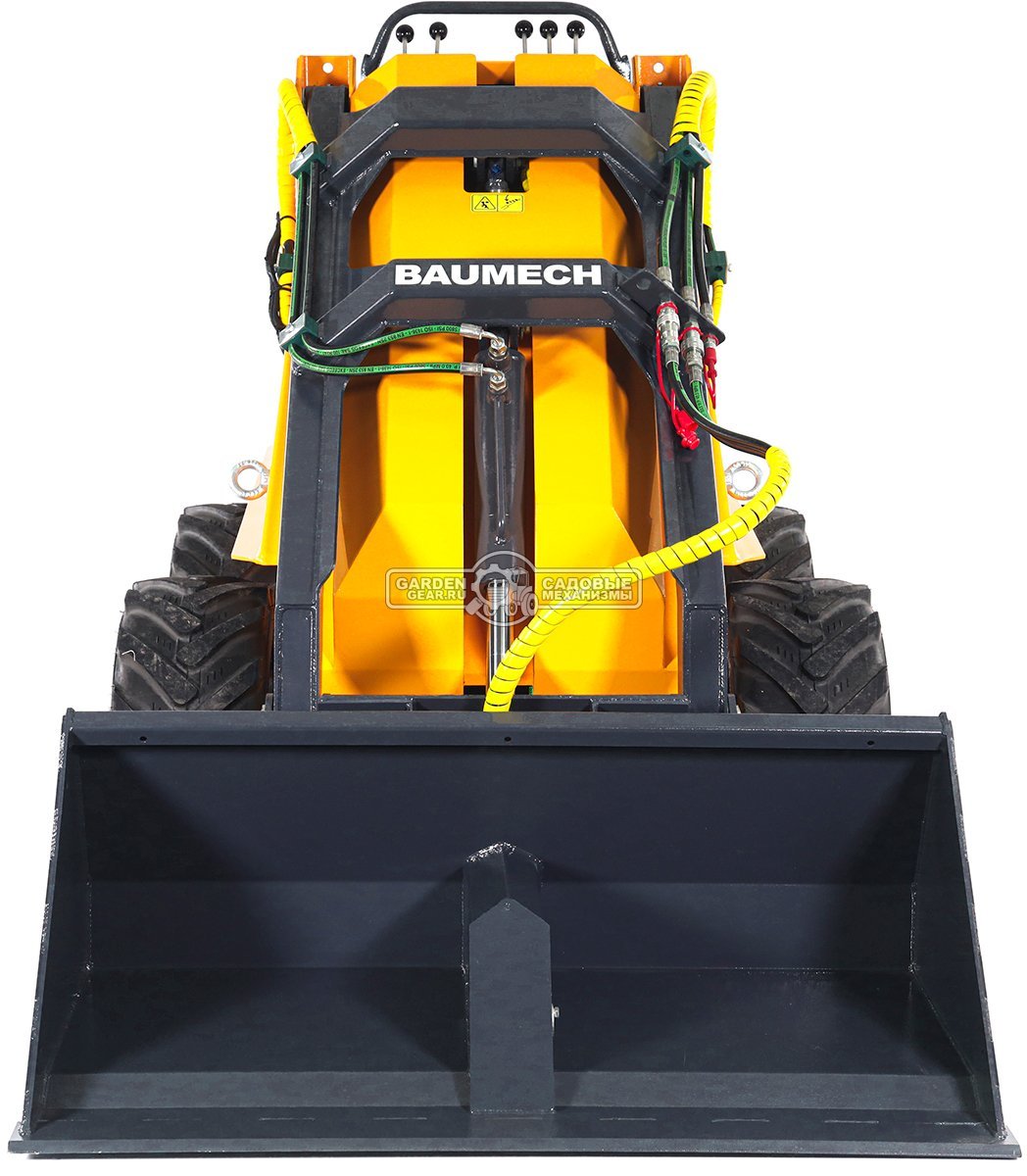 Ковш с саморазгрузкой Baumech 110 см., объём 130 л., с разделительной перегородкой, 80,5 кг.