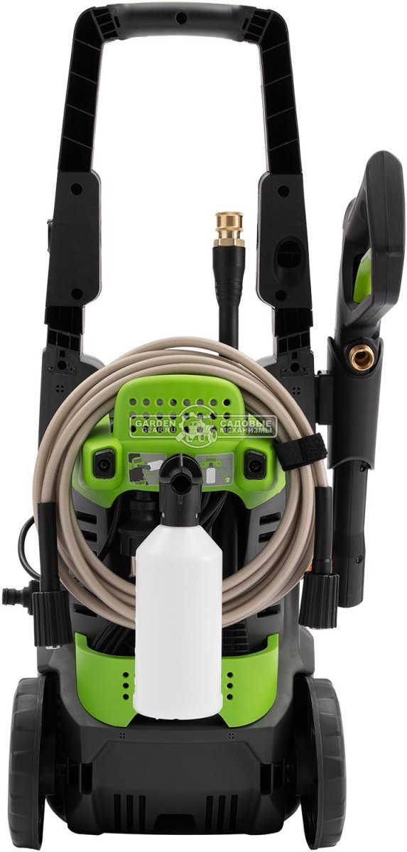 Мойка высокого давления GreenWorks GPWG3II (PRC, 1700 Вт, 120 бар, 400 л/ч, вес 7.6 кг)