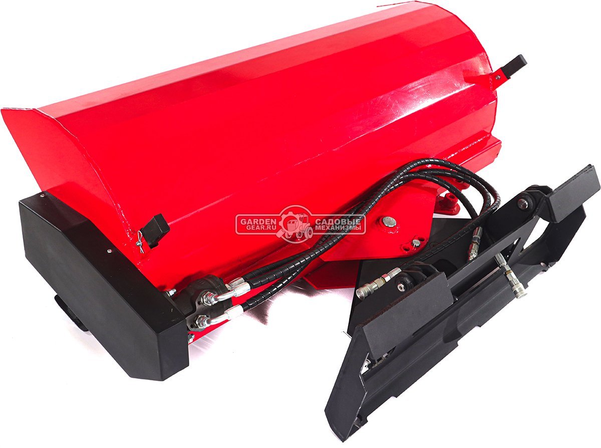 Щетка коммунальная RED 160 см. с шарнирным поворотом в 2 стороны для мини-погрузчика, 192,5 кг. 
