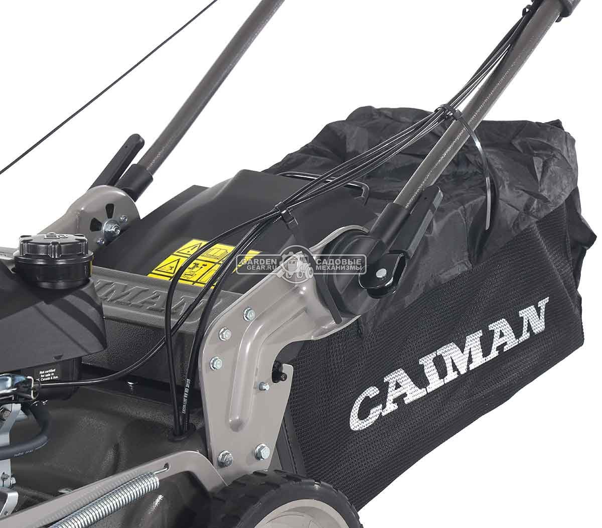 Газонокосилка бензиновая Caiman Ferro 47HV (RUS, 47 см, Honda GCVx 145, 146 см3, сталь, 4 в 1, 50 л, 41.2 кг)