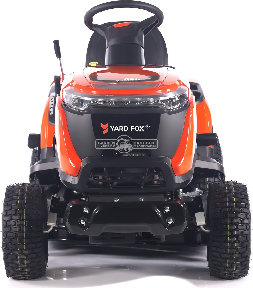 Садовый трактор Yard Fox Optima T 86 RBH (PRC, Loncin 432 куб.см., гидростатика, травосборник 260 л, ширина кошения 86 см, 190 кг)